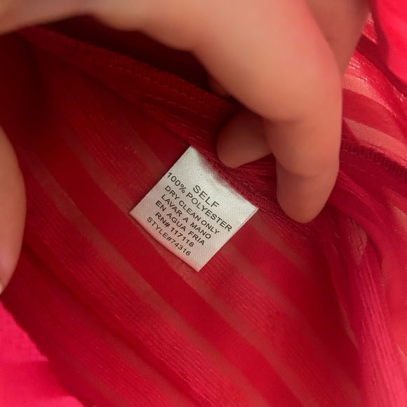 Pink Marineblu ruffled shirt small - Picture 8 of 8